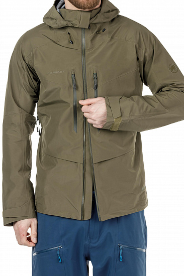 Куртка мужская Mammut Teton HS Hooded Iguana - Фото 10 большая