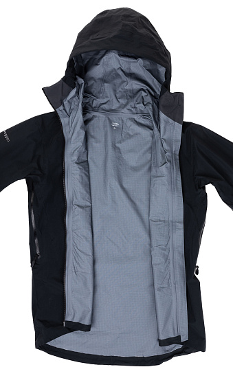 Куртка мужская Norrona Trollveggen Gore-Tex Pro Light Caviar - Фото 4 большая