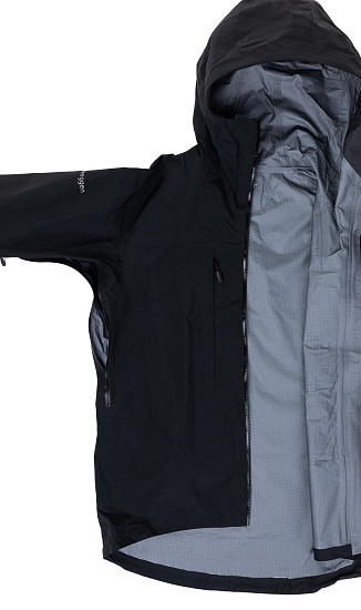 Куртка мужская Norrona Trollveggen Gore-Tex Pro Light Caviar - Фото 5 большая