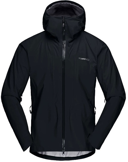 Куртка мужская Norrona Trollveggen Gore-Tex Pro Light Caviar - Фото 1 большая