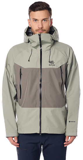 Куртка мужская Kailas Mont-X Hardshell Battleship Green/Industrial Gray - Фото 2 большая