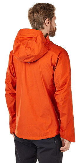 Куртка мужская Norrona Falketind Gore-Tex Pureed Pumpkin - Фото 5 большая