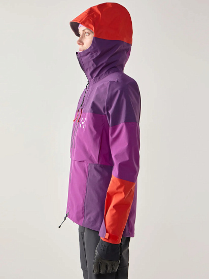 Куртка женская Haglofs Spitz GTX Pro II Grape Purple/Purple Night - Фото 5 большая
