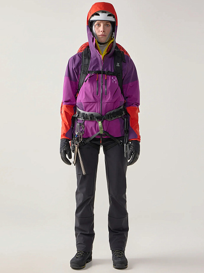 Куртка женская Haglofs Spitz GTX Pro II Grape Purple/Purple Night - Фото 6 большая