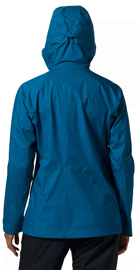Куртка женская Mountain Hardwear Exposure/2 Gore-Tex Paclite Plus Vinson Blue - Фото 2 большая