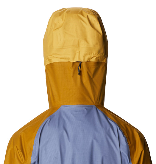 Куртка женская Mountain Hardwear Exposure/2 Gore-Tex Paclite Plus Northern Blue - Фото 5 большая