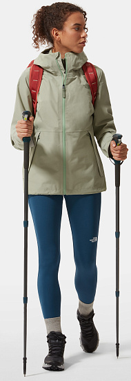 Куртка женская The North Face Dryzzle Futurelight Tea Green - Фото 2 большая