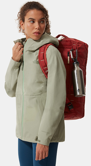 Куртка женская The North Face Dryzzle Futurelight Tea Green - Фото 3 большая