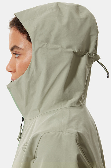 Куртка женская The North Face Dryzzle Futurelight Tea Green - Фото 4 большая