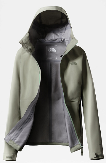 Куртка женская The North Face Dryzzle Futurelight Tea Green - Фото 8 большая