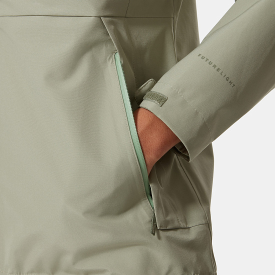 Куртка женская The North Face Dryzzle Futurelight Tea Green - Фото 10 большая