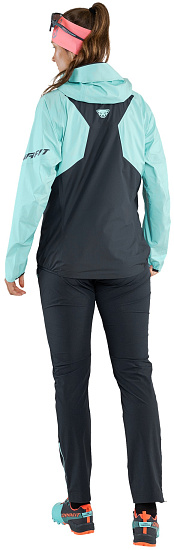 Куртка женская Dynafit Transalper Gtx Marine Blue/Blueberry - Фото 3 большая