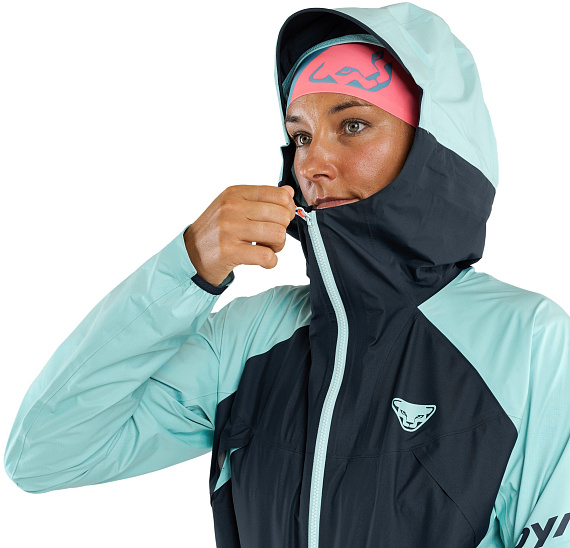 Куртка женская Dynafit Transalper Gtx Marine Blue/Blueberry - Фото 5 большая