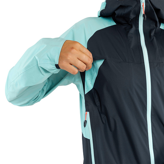 Куртка женская Dynafit Transalper Gtx Marine Blue/Blueberry - Фото 7 большая