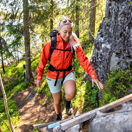 Куртка женская Bergans Letto V2 3L Brick - Фото 6 большая