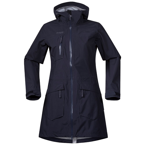 Пальто женское Bergans Hella Dk Navy/NightBlue - Фото 1 большая