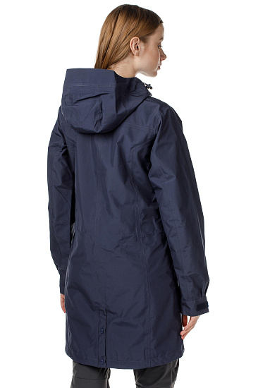 Пальто женское Bergans Hella Dk Navy/NightBlue - Фото 5 большая