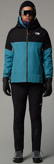 Куртка женская The North Face Jazzi 3L Gtx Algae Blue/Tnf Black - Фото 5 большая