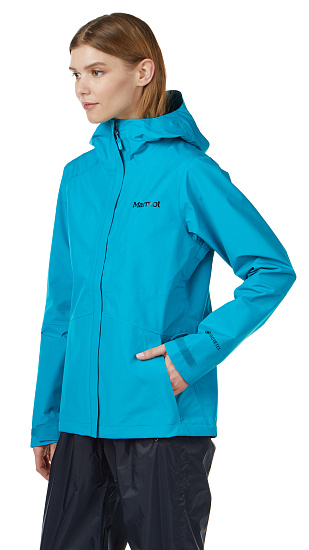 Куртка женская Marmot Minimalist Enamel Blue - Фото 5 большая