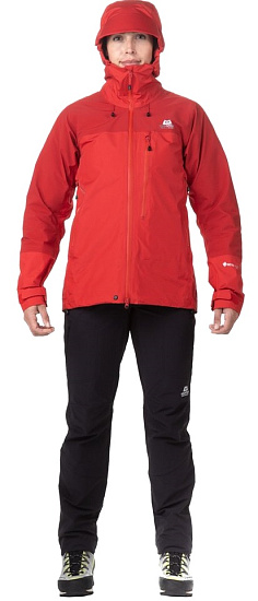 Куртка женская Mountain Equipment Manaslu Imperial Red/Crimson - Фото 4 большая