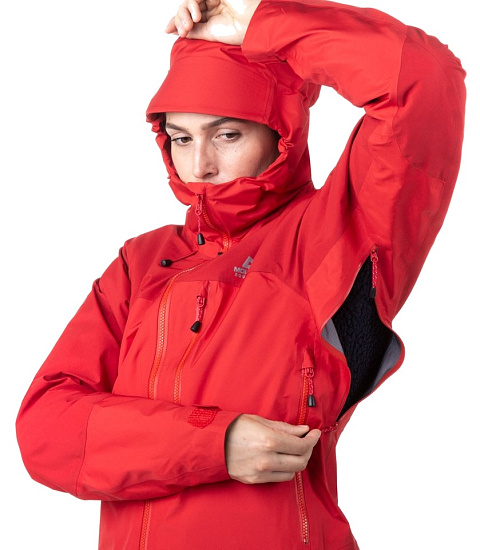 Куртка женская Mountain Equipment Manaslu Imperial Red/Crimson - Фото 5 большая