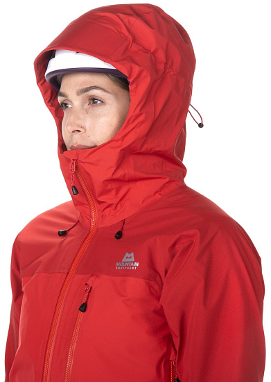 Куртка женская Mountain Equipment Manaslu Imperial Red/Crimson - Фото 9 большая