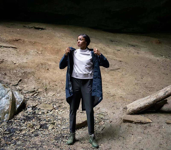 Парка женская On Parka Navy - Фото 13 большая