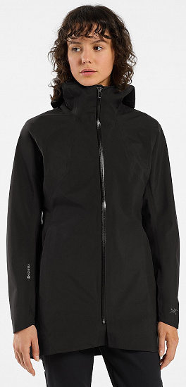 Куртка женская Arcteryx Codetta Cinch Coat Black - Фото 3 большая