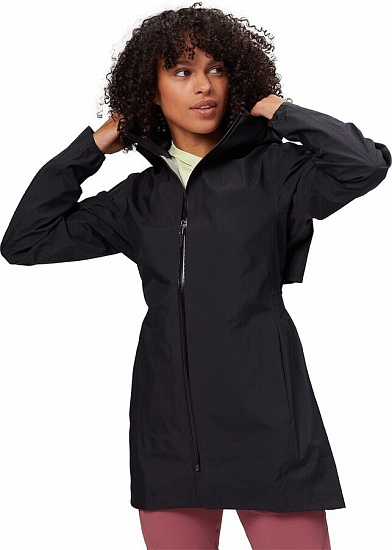 Куртка женская Arcteryx Codetta Cinch Coat Black - Фото 6 большая