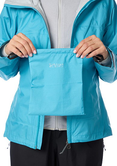 Куртка женская SMGear Бирюза AirTex 2.5L Голубой - Фото 12 большая