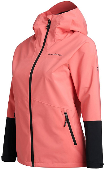 Куртка женская Peak Performance Nightbreak Alpine Flower/Black - Фото 2 большая