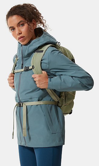 Куртка женская The North Face Dryzzle Futurelight Goblin Blue - Фото 7 большая