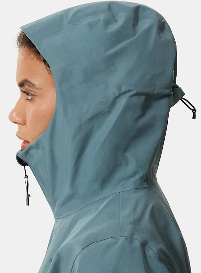 Куртка женская The North Face Dryzzle Futurelight Goblin Blue - Фото 8 большая