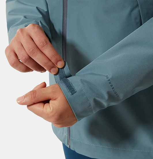 Куртка женская The North Face Dryzzle Futurelight Goblin Blue - Фото 10 большая