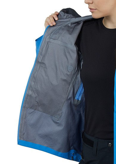 Куртка женская Norrona Trollveggen Gore-Tex Pro Light Campanula - Фото 9 большая