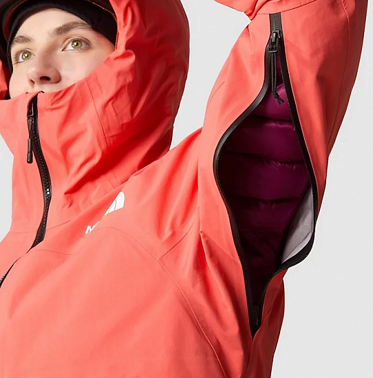 Куртка женская The North Face Chamlang Futurelight Radiant Orange - Фото 12 большая