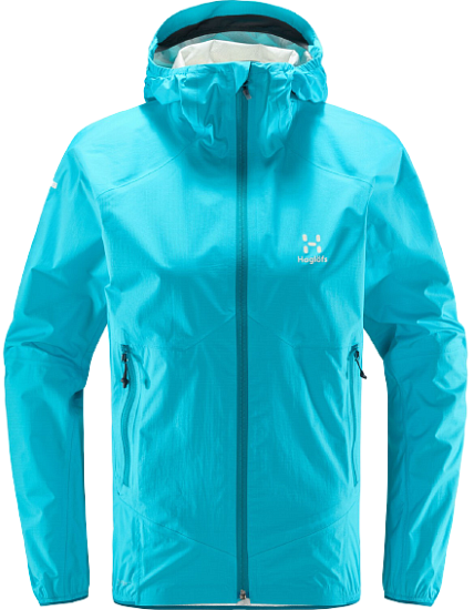 Куртка женская Haglofs L.I.M Proof Maui Blue - Фото 1 большая