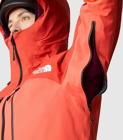 Куртка женская The North Face Pumori Gore-Tex Pro Radiant Orange-Auburn Glaze - Фото 4 большая
