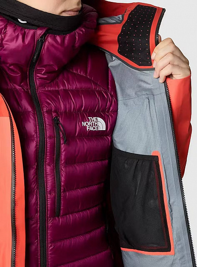 Куртка женская The North Face Pumori Gore-Tex Pro Radiant Orange-Auburn Glaze - Фото 7 большая