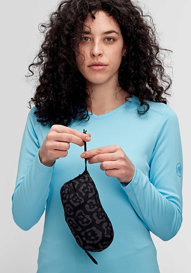 Куртка женская Mammut Masao Light HS Hooded Black - Фото 6 большая