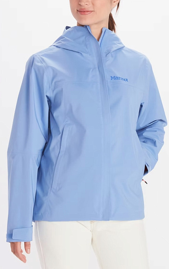 Куртка женская Marmot PreCip Eco Pro Getaway Blue - Фото 3 большая