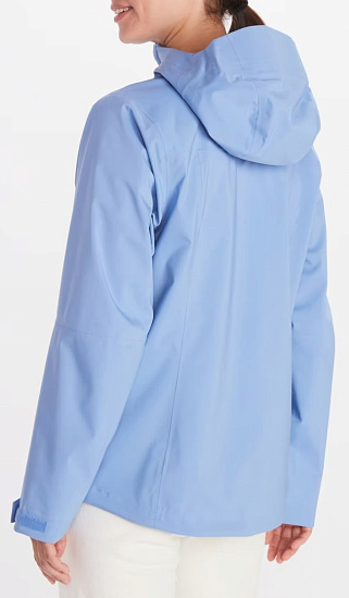 Куртка женская Marmot PreCip Eco Pro Getaway Blue - Фото 4 большая