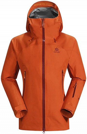 Куртка женская Kailas Mont-X Hardshell Oxidized Orange - Фото 1 большая