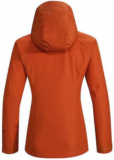 Куртка женская Kailas Mont-X Hardshell Oxidized Orange - Фото 2 большая