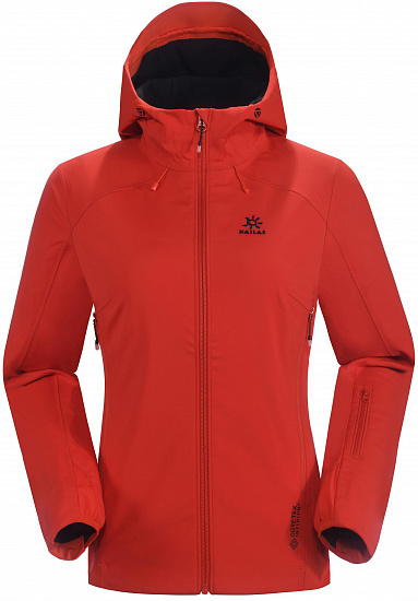 Куртка женская Kailas GTX-Infinium Softshell Flame Red - Фото 1 большая