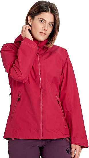 Куртка женская Mammut Convey Tour HS Hooded Sundown - Фото 2 большая