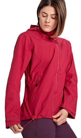 Куртка женская Mammut Convey Tour HS Hooded Sundown - Фото 4 большая