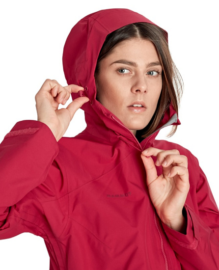 Куртка женская Mammut Convey Tour HS Hooded Sundown - Фото 7 большая