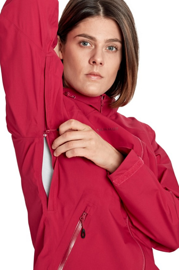 Куртка женская Mammut Convey Tour HS Hooded Sundown - Фото 8 большая