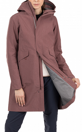 Пальто женское Arcteryx Sandra Inertia Heather - Фото 3 большая